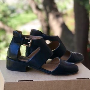 Deena and Ozzy - Black Cutout Boot (w/ Box)